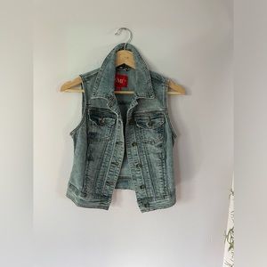 YMI Blue Jean Jacket Vest